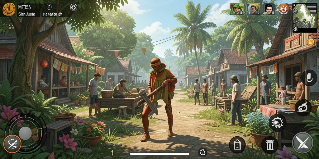 Tampilan gameplay <strong>ME355</strong> yang imersif dan interaktif.