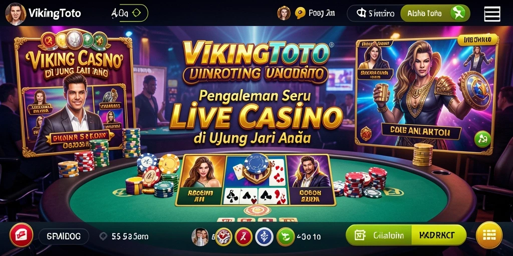 Tampilan menarik dari gameplay seru VIKINGTOTO.